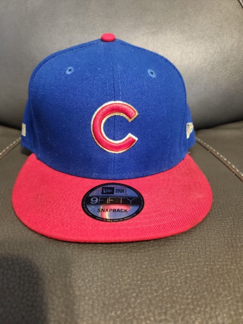 New Era Chicago Cubs 9fifty Snapback Gold Accent Logo MLB